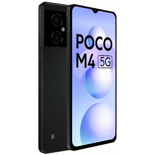 Смартфон Xiaomi POCO M4 5G, 6.128 ГБ, заряженный черный